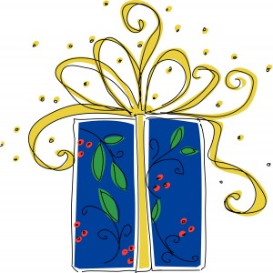 Big Blue Present
