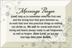 marriage prayer